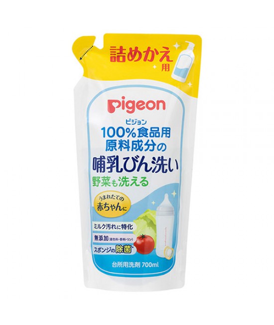 PIGEON 奶瓶蔬菜洗潔液 補充裝 700ML