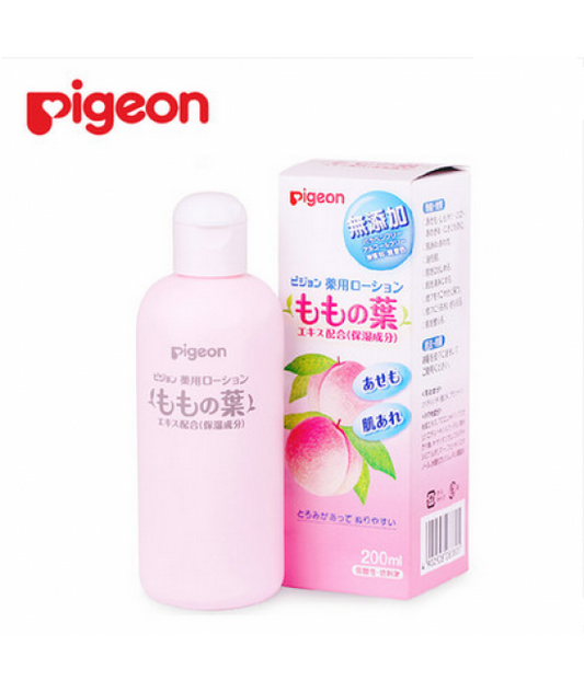 PIGEON 嬰兒桃葉精華爽身液 200ml