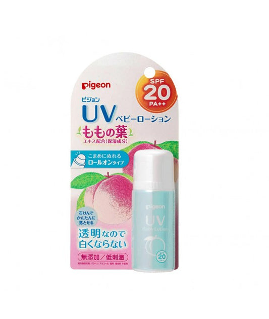 PIGEON 桃葉水嬰幼兒UV防曬防曬滾珠 SPF20++ 25G